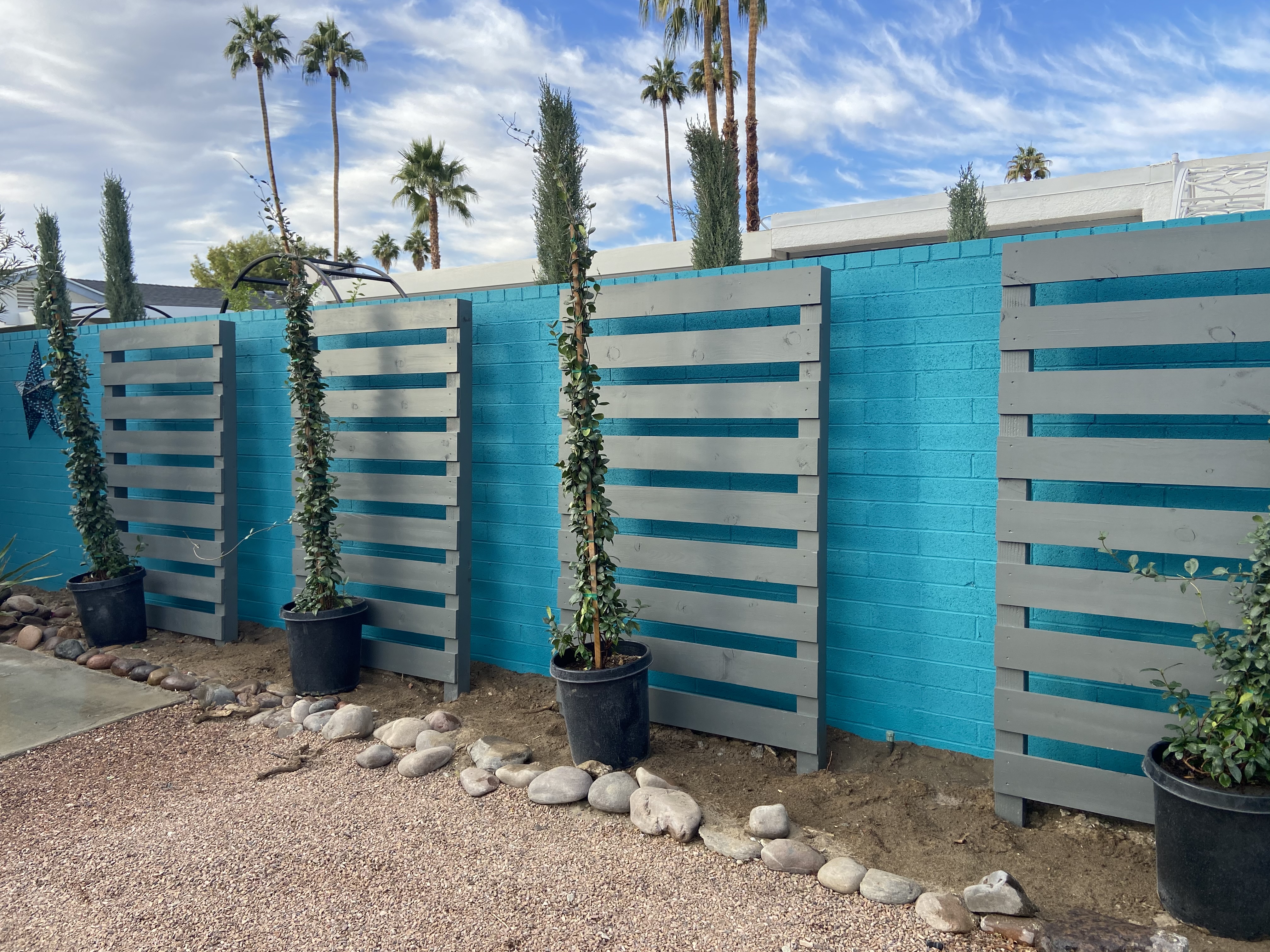 Finished interior painted feature wall by IBR Saldana
